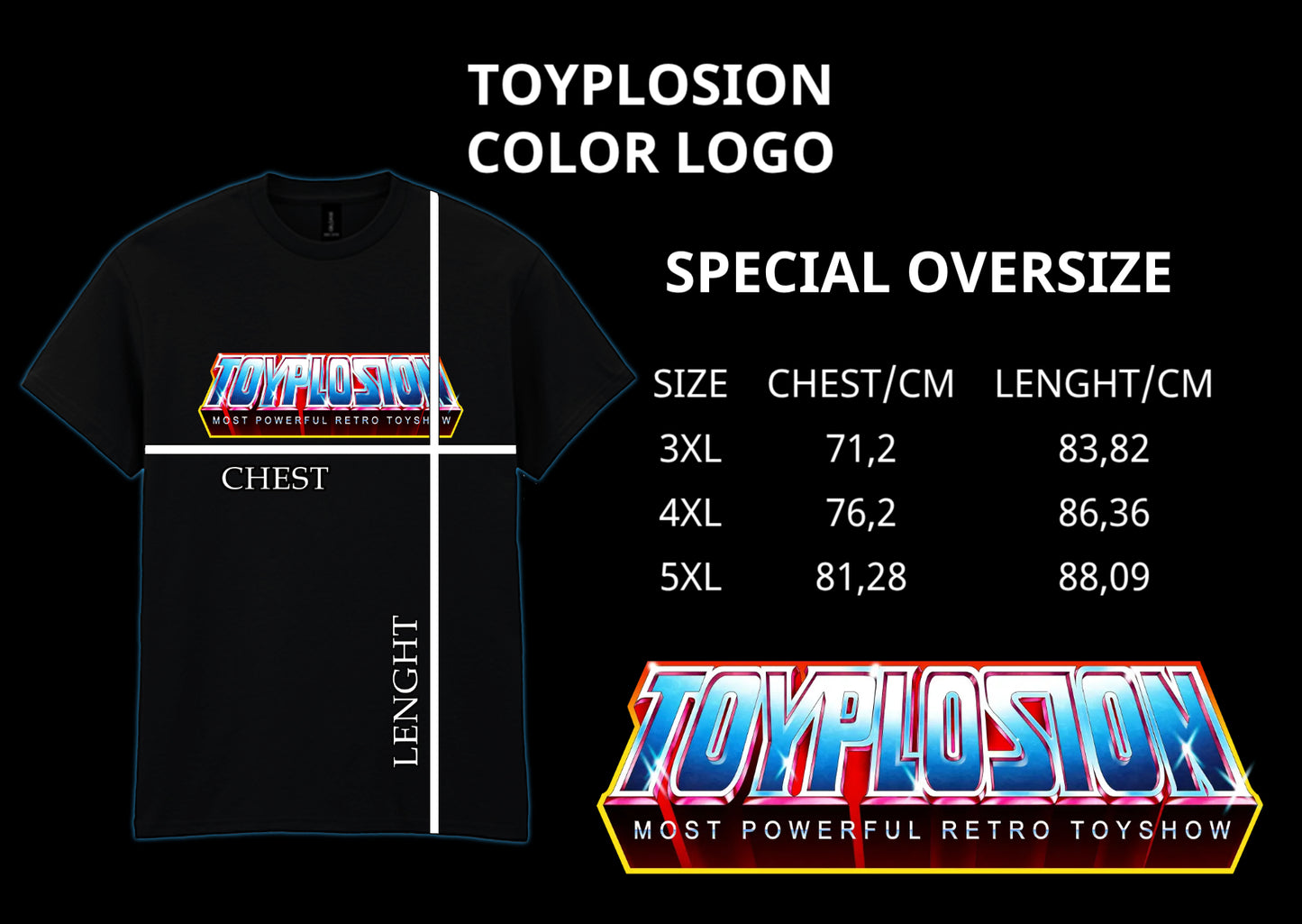 TOYPLOSION T-Shirt TP Logo Farbig