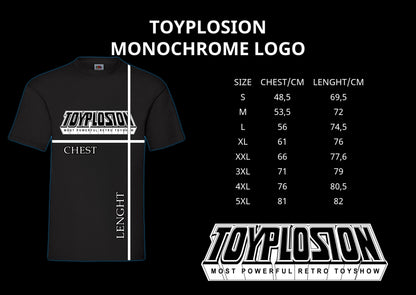 TOYPLOSION T-Shirt TP Logo Monochrome