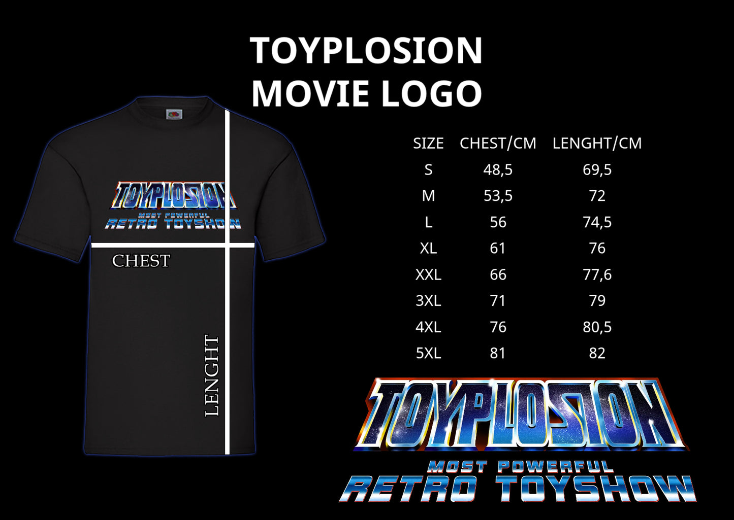 TOYPLOSION T-Shirt TP Logo Movie