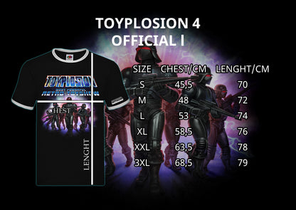 TOYPLOSION 4 T-Shirt Shock Trooper (Kragen/Ärmel weiß)