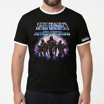TOYPLOSION 4 T-Shirt Shock Trooper (Kragen/Ärmel weiß)